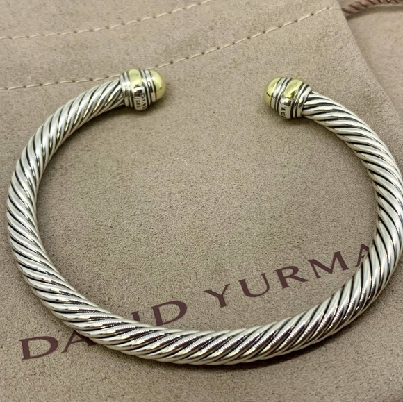 NWOT David Yurman Cable Classic Bracelet 14k Gold - Picture 4 of 4